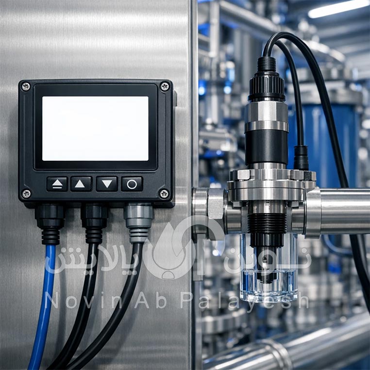 سنسور و کنترلر هدایت الکتریکی (TDS/EC Meter)