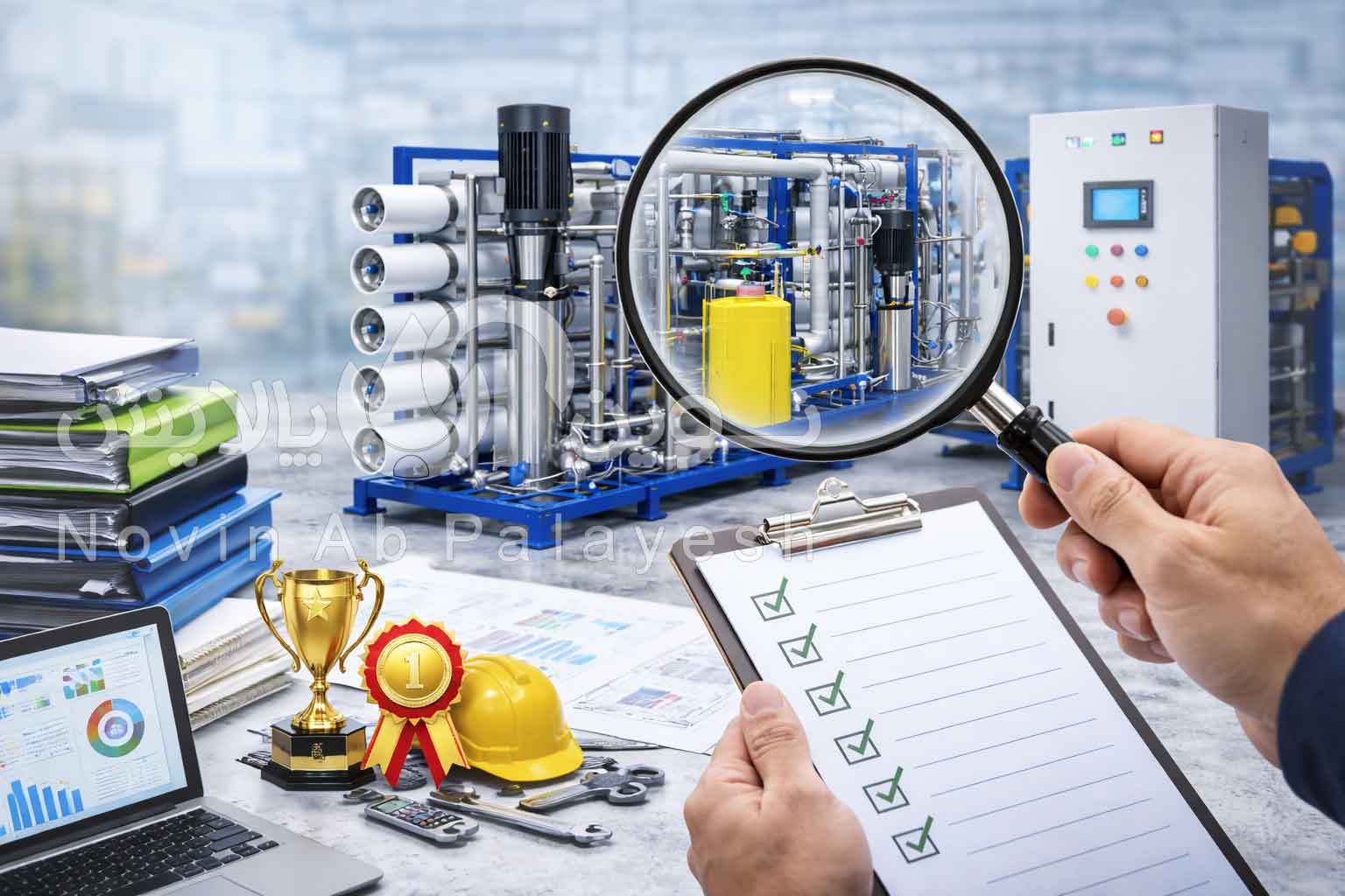 راهنمای کامل انتخاب تولیدکننده دستگاه تصفیه آب صنعتی