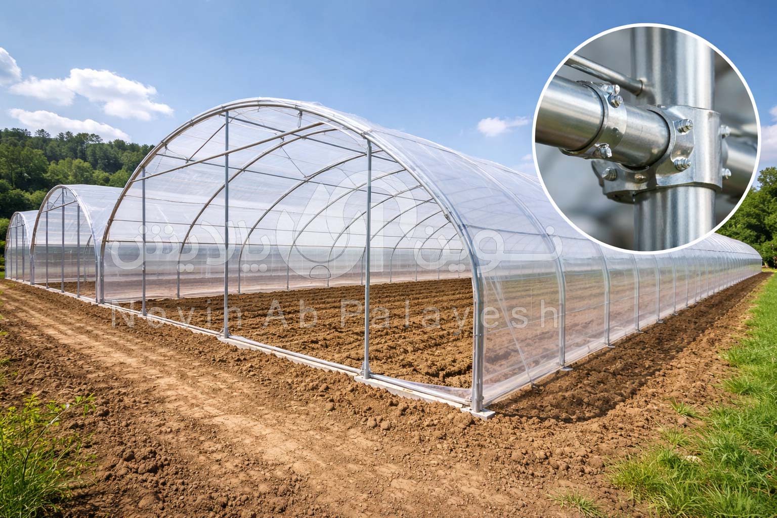 سازه گلخانه | راهنمای انتخاب بهترین سازه گلخانه‌ای جهت بهره‌وری