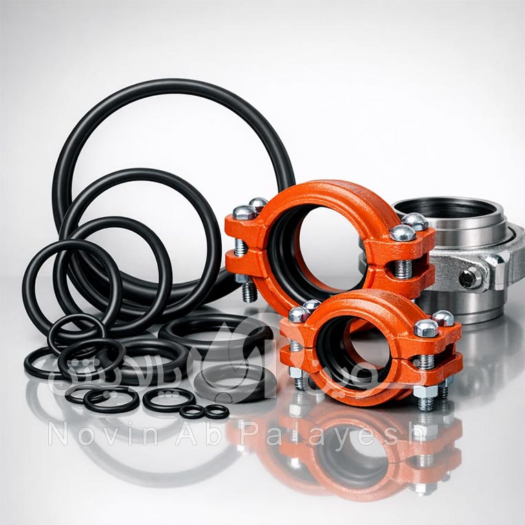 اورینگ‌ها و اتصالات ویکتولیک (O-Rings & Victaulic Couplings)؛ قهرمانان خاموش آب‌بندی