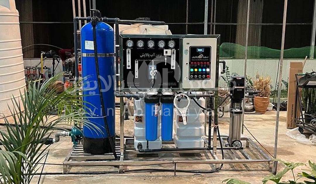 خرید دستگاه تصفیه آب صنعتی 25 متر مکعب